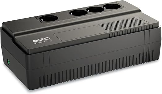 APC Easy UPS BV500I-GR 500VA 230V Line Interactive UPS – Automatic Voltage Regulation, Schuko Output, Power Backup for Home & Office Devices